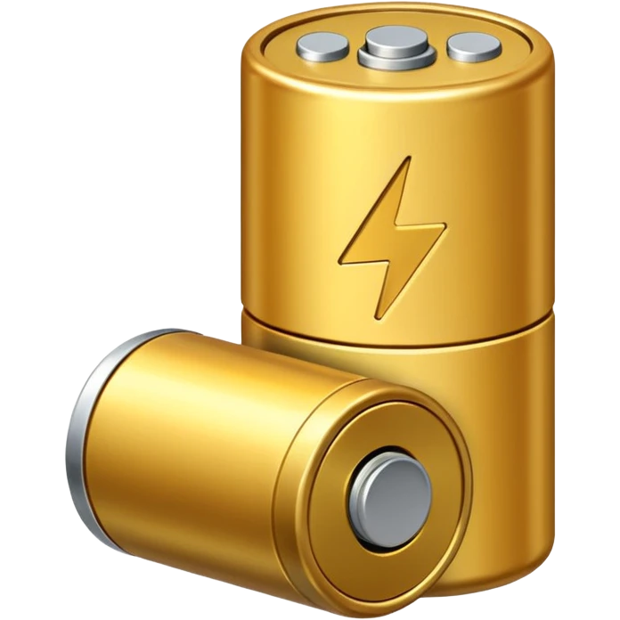 a battery emoij, with the outline of a battery, but on the inside instead of a charging level containing vertically stacked coins emoji