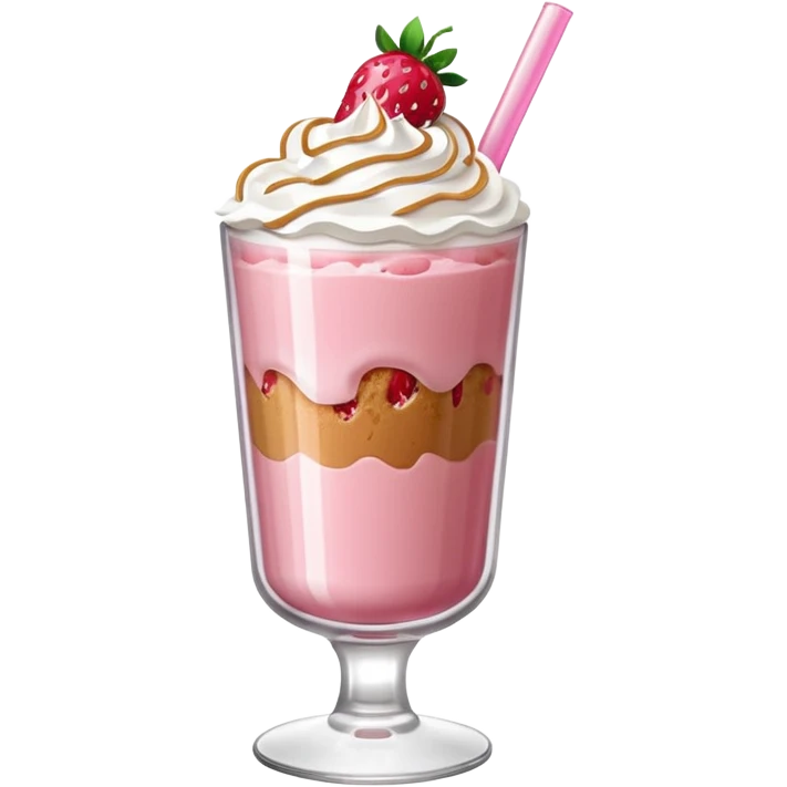 strawberry biscoff drink emoji