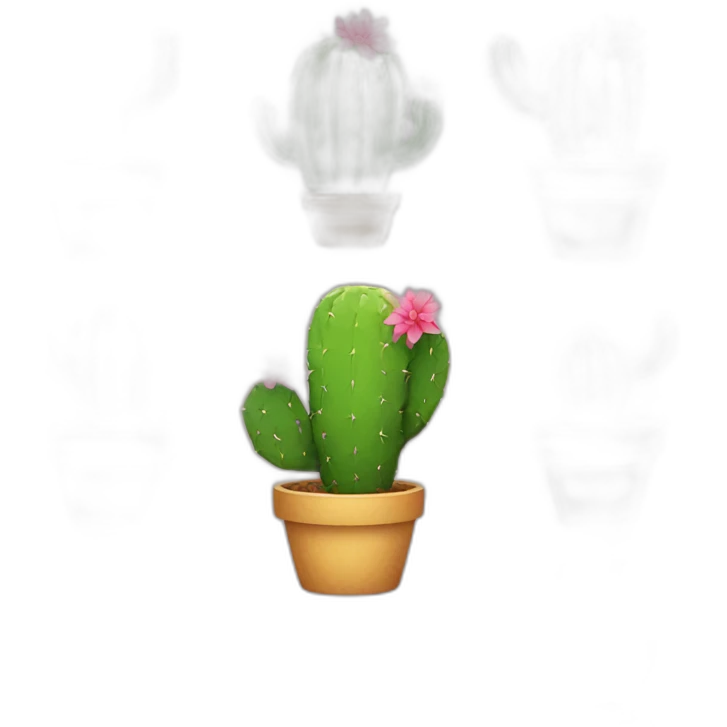 cute cactus emoji