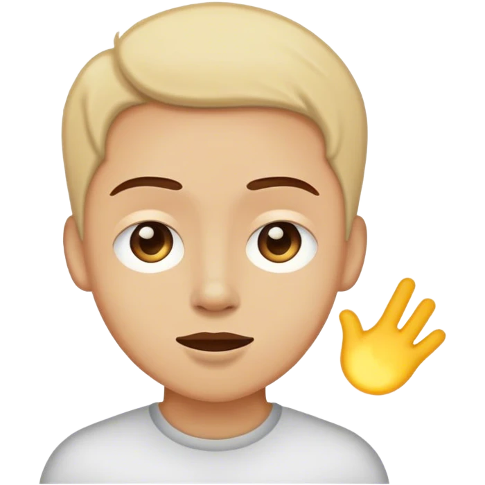 Me talking to myself emoji