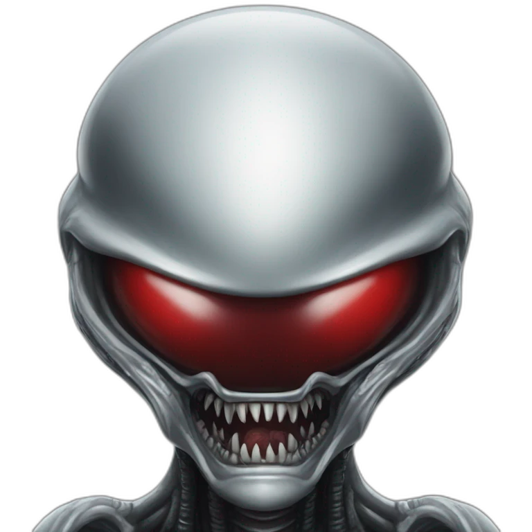xenomorph-with-red-bow emoji