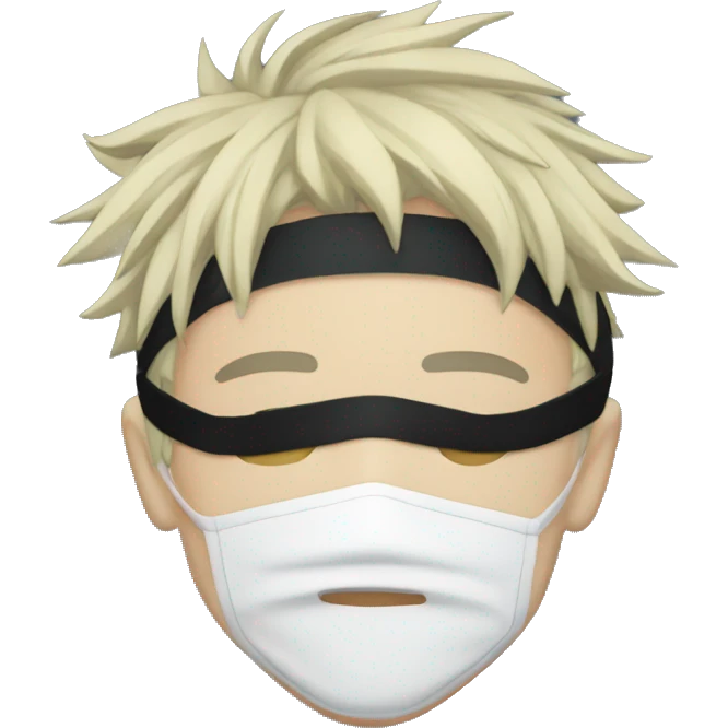 Jujutsu kaisen blindfolded gojo emoji