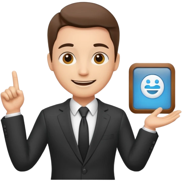 accion de una empresa emoji