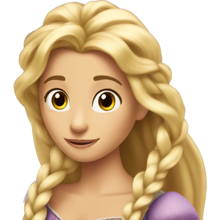 rapunzel emoji