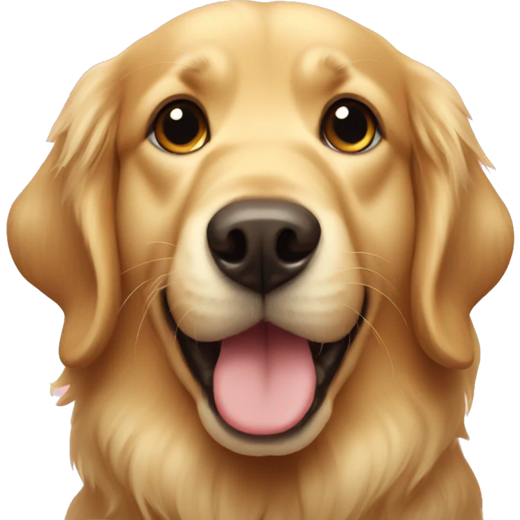 Golden Retriever Sweet  emoji
