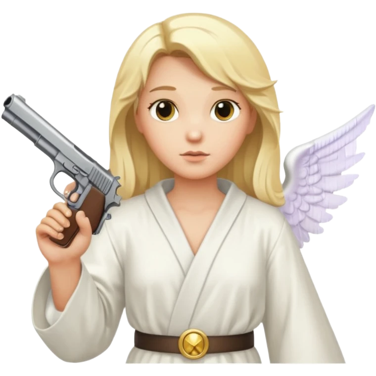 Angel con pistola emoji