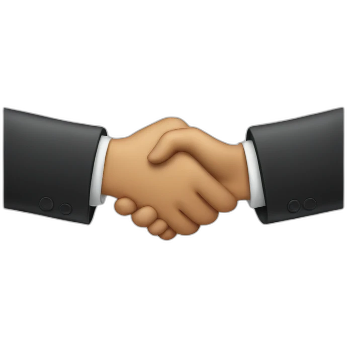 hand shake emoji