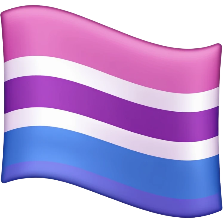 Bisexual flag emoji