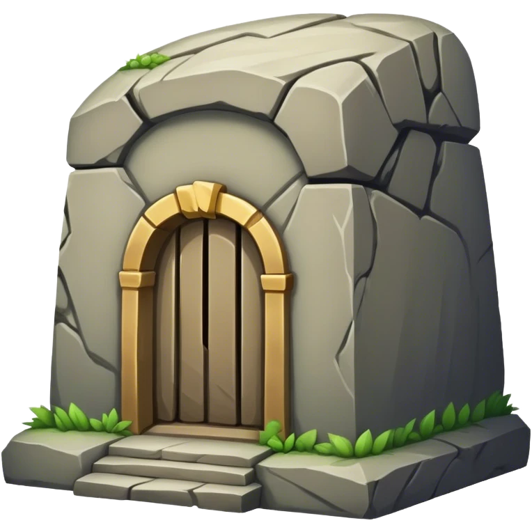 an empty tomb emoji