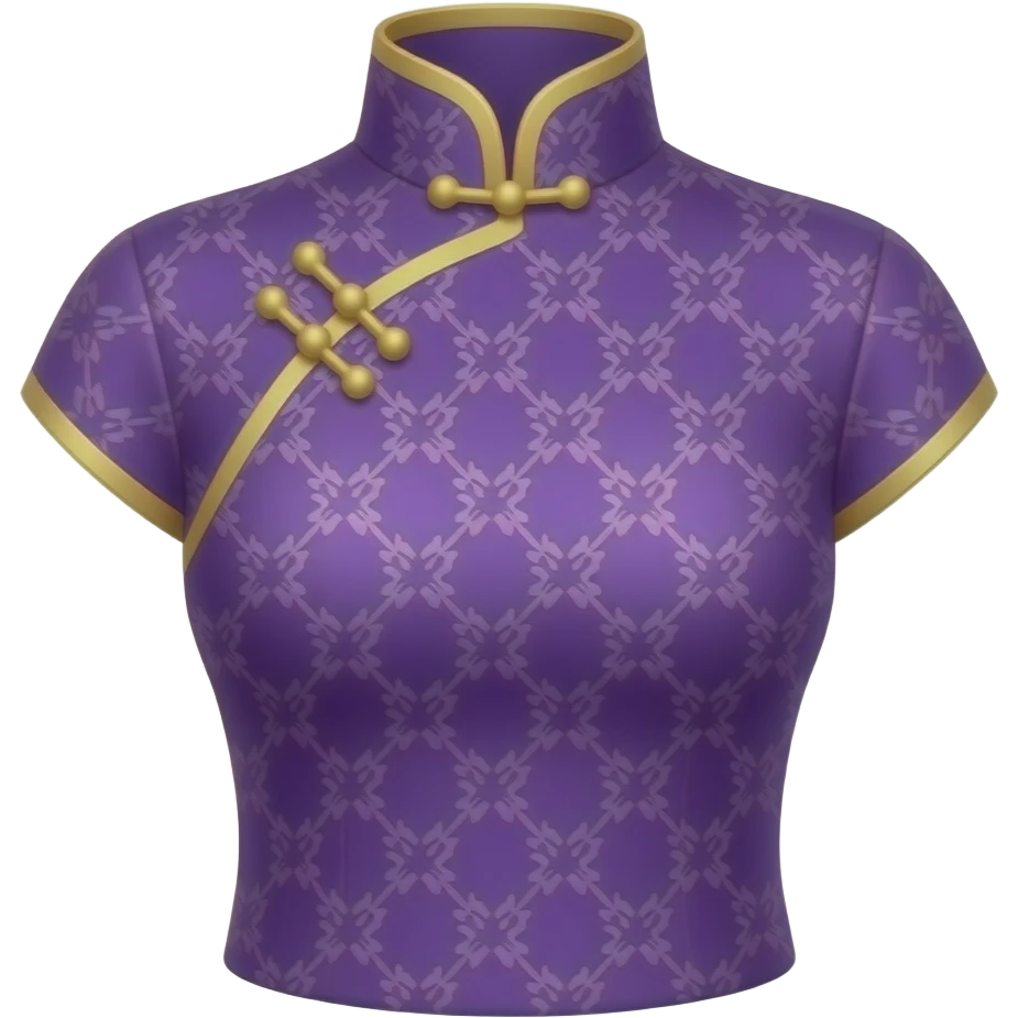 紫色旗袍 emoji