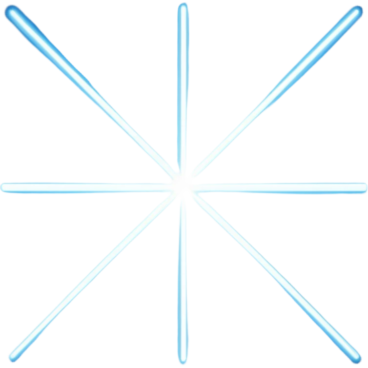 one laser beam emoji