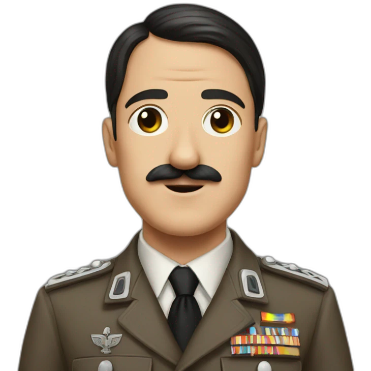 hitler-gay emoji