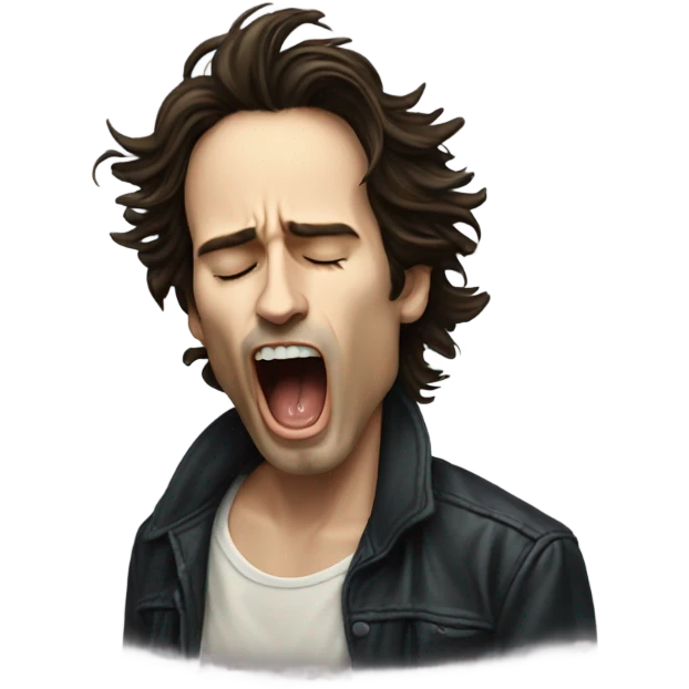 jeff buckley yawning emoji