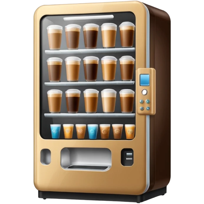big vending machine coffe emoji