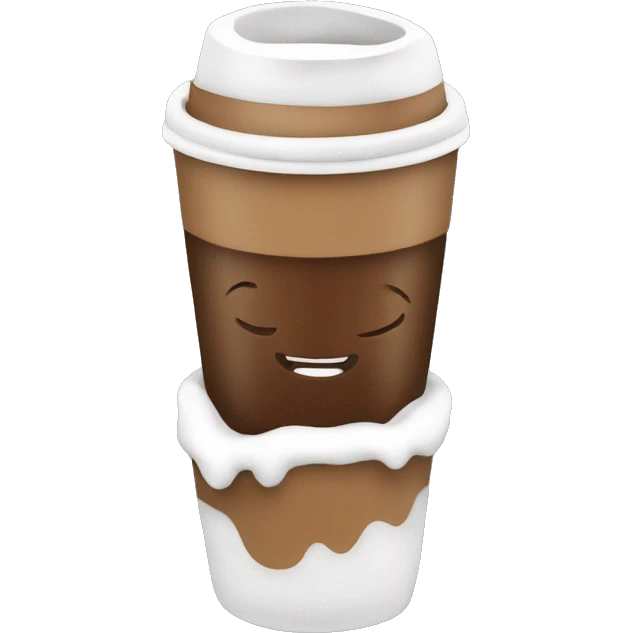 Coffee, comfort, warmth, cocoa, snow, winter, new year, warm clothes, New Year toys emoji