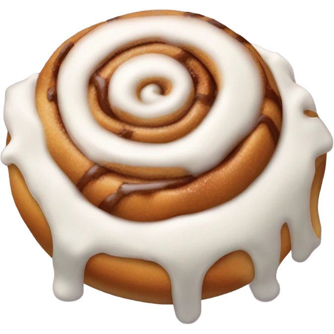 Aesthetic Tasty Sinamon Roll  emoji