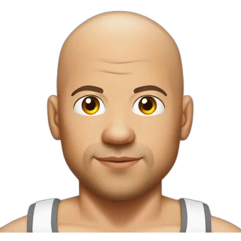 Vin diesel in tanktop emoji