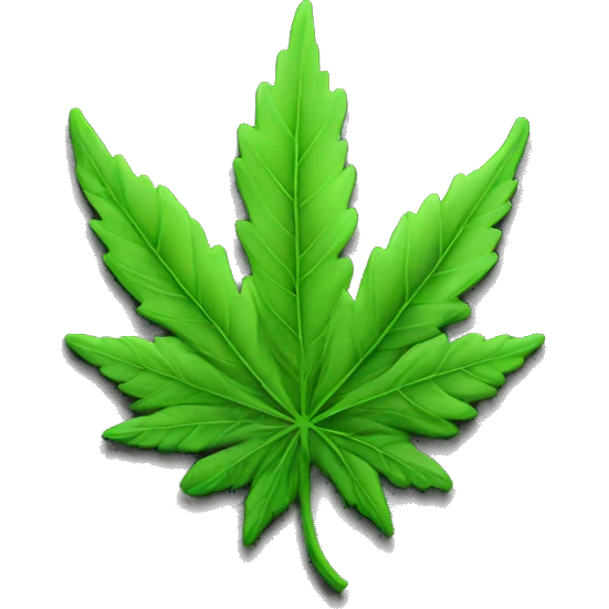 Thc leaf emoji