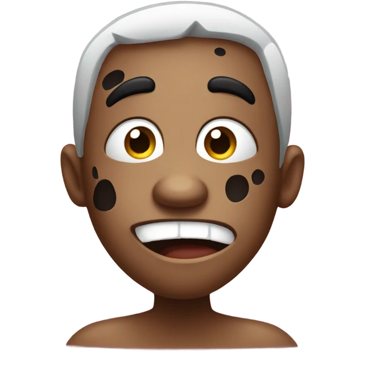 Hyperpigmentation meme emoji