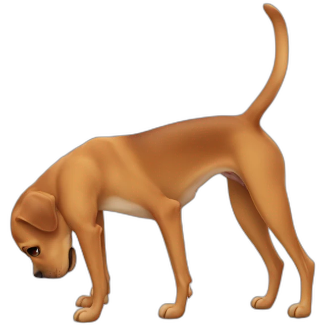 dog-handstand emoji