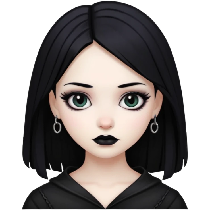 Gothic girl emoji