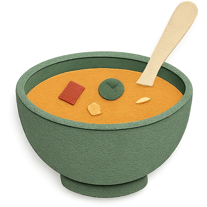 mini soup bowl emoji