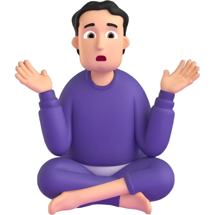 anxious man desperately begging and pleading expression saying please don't leave me emoji