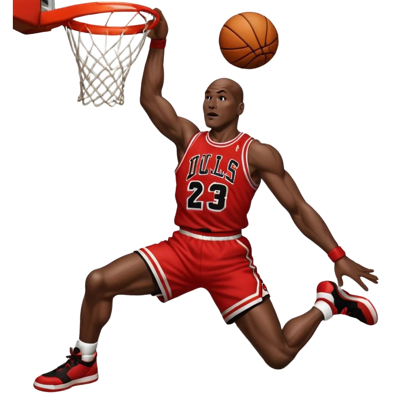 Michael jordan dunking emoji