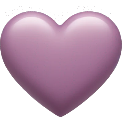 Mauve heart emoji