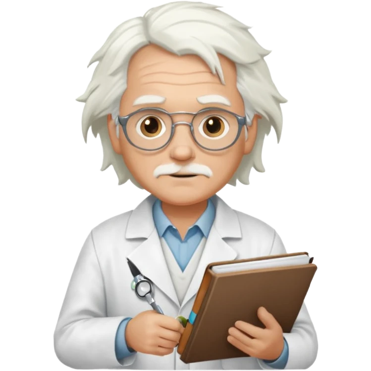 Doc Brown from Back to the Future, The Planner
"By Zeus! We must fill the calendar before the space-time continuum collapses!" emoji