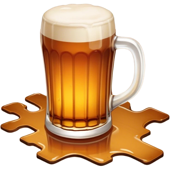 spilled ale on floor emoji