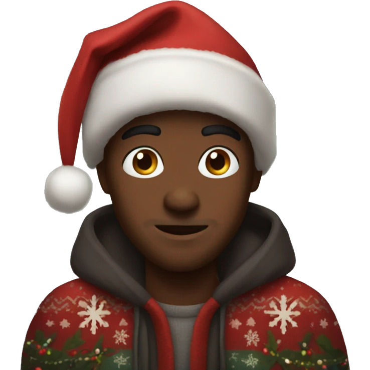 Dark cozy Christmas vibes  emoji