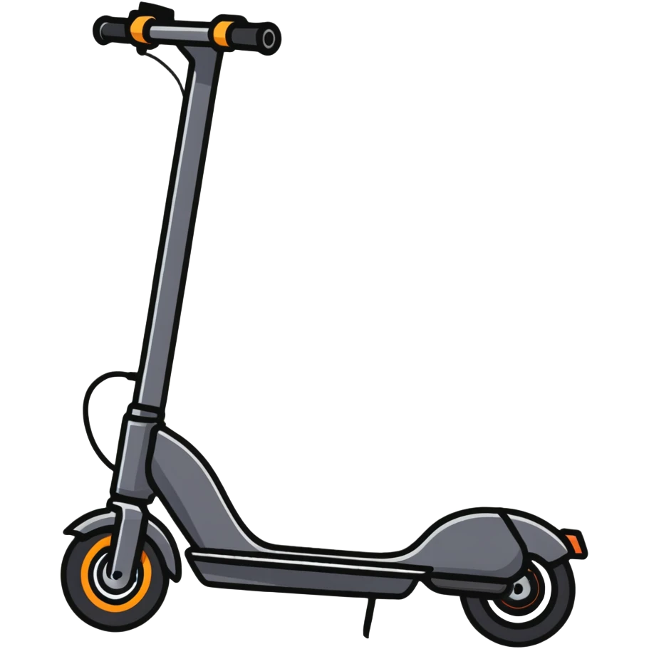 electric scooter with wheels emoji