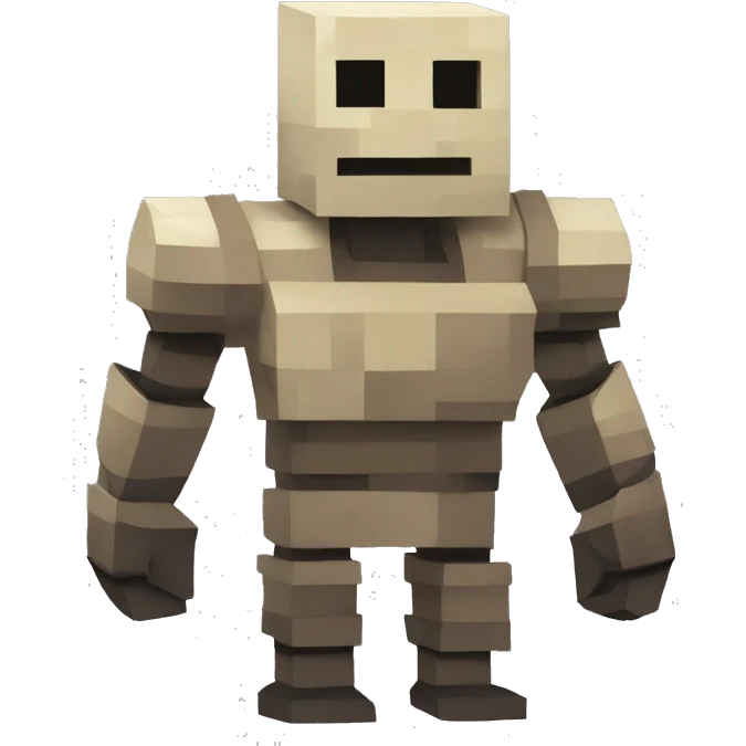 Applause - Iron Golem minecraft emoji