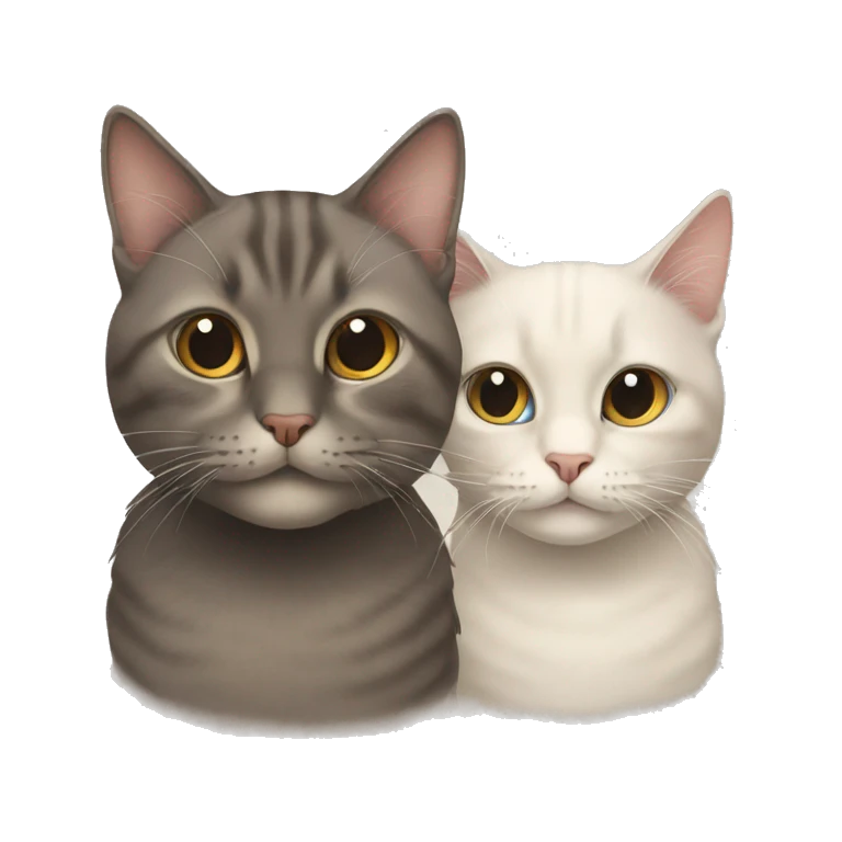 two cats emoji