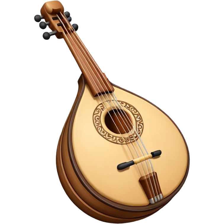wooden ding instrument emoji