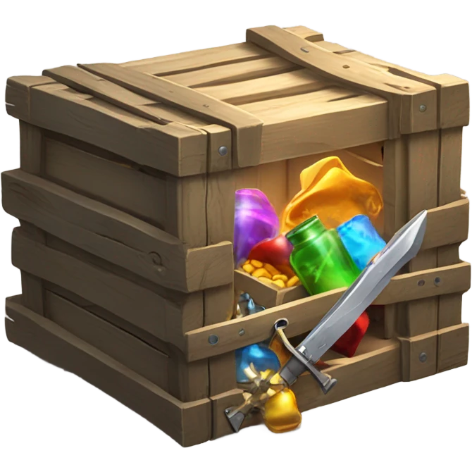 Loot crate emoji