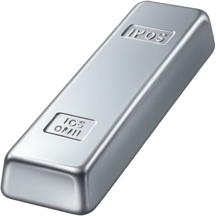 silver bar emoji