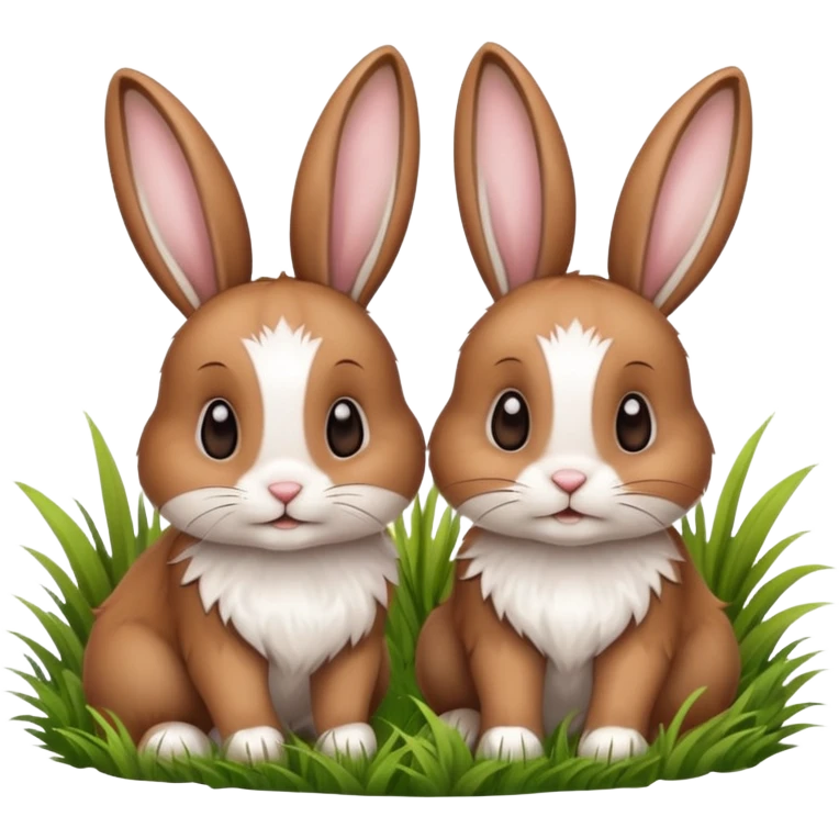 2 rabbits mating emoji