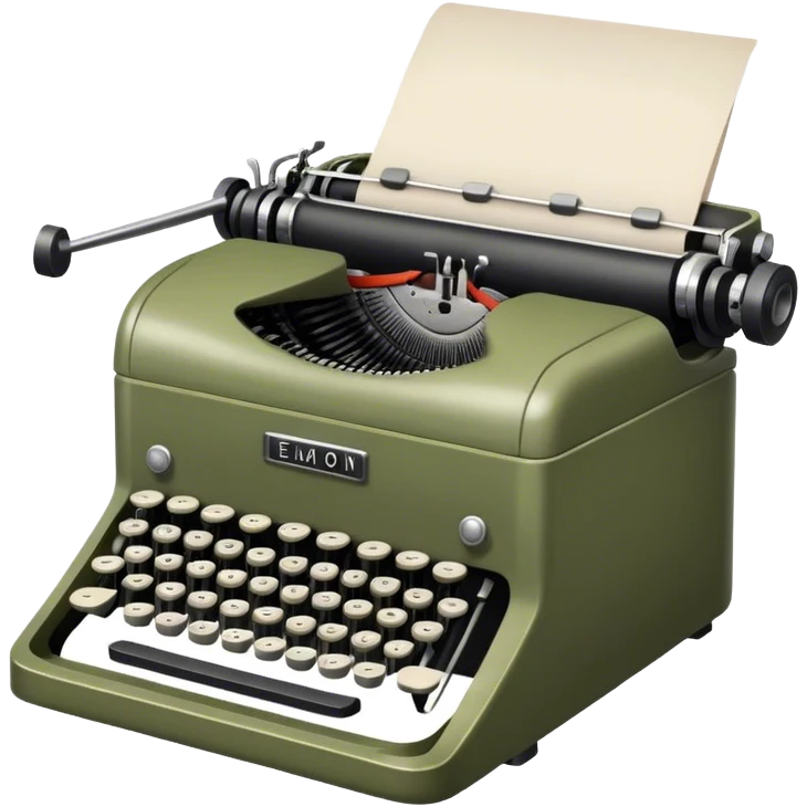 typewriter emoji