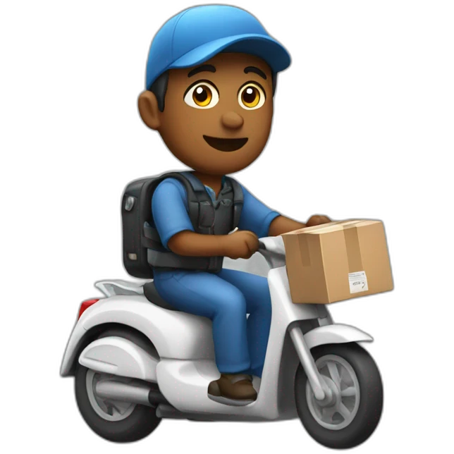 DELIVERY RIDER emoji
