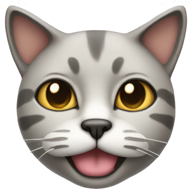 Cat with mustache emoji