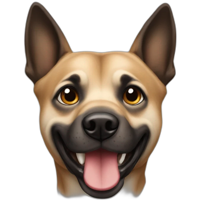 Perro turbio emoji