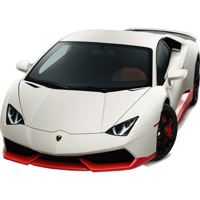 lamborghini rojo emoji