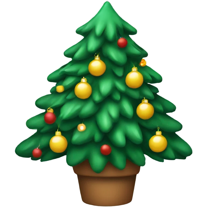 Christmas tree emoji