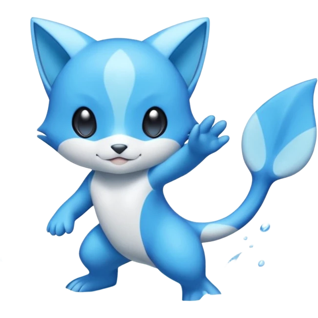 Dewott-Inteleon-Amaura-fusion emoji