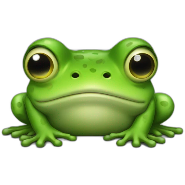 frog sad emoji