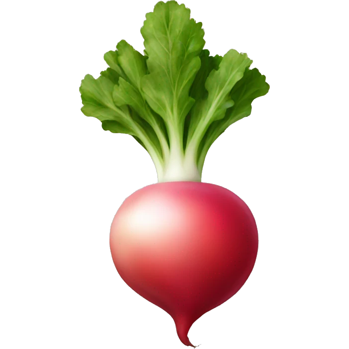 radish emoji