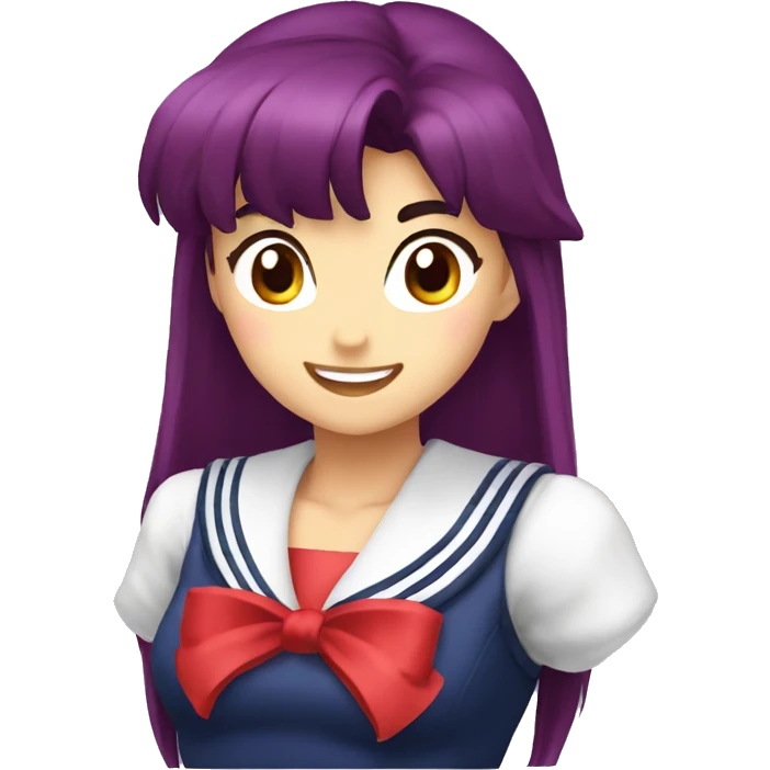 sailor mars happy emoji
