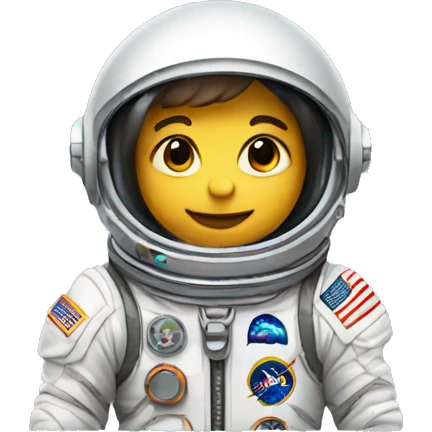 a little astronaut called astro emoji
